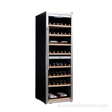 Vrijstaande 180 fles Dual Zone Wine Cooler
